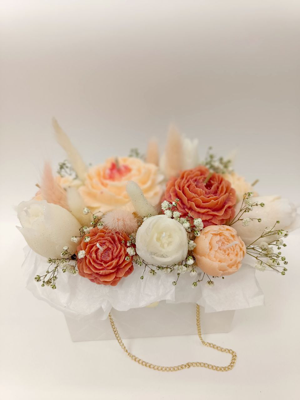 Свечная композиция “Букет вдохновения” — изображение 4