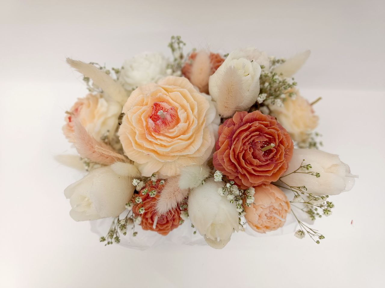 Свечная композиция “Букет вдохновения”